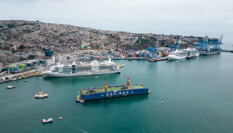 Puerto Valparaíso confirma un nuevo crucero para la temporada