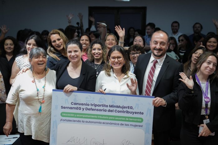 Participantes de SernamEG podrán acceder a acompañamiento y educación tributaria gratuita