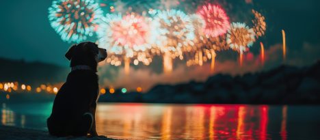 Fuegos artificiales: una amenaza silenciosa para nuestros perros en Año Nuevo