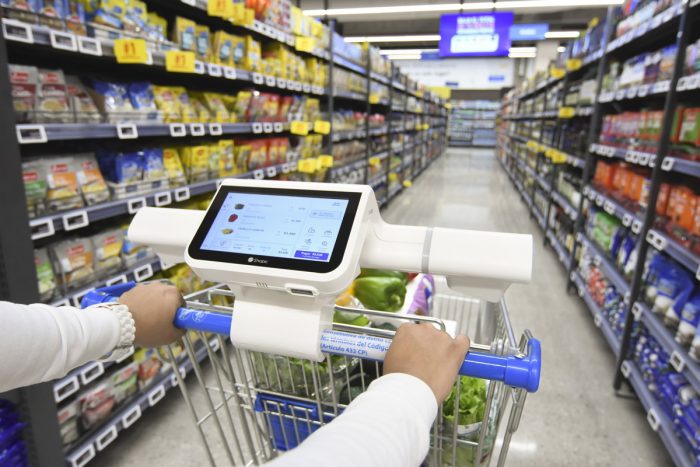 Nuevos carros de supermercados con inteligencia artificial: en qué sucursales se pueden encontrar