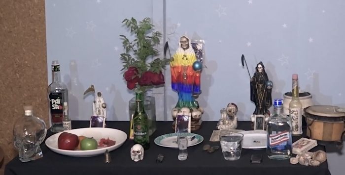 Arica: hallan video con ritual de la “Santa Muerte” tras decomiso de ketamina