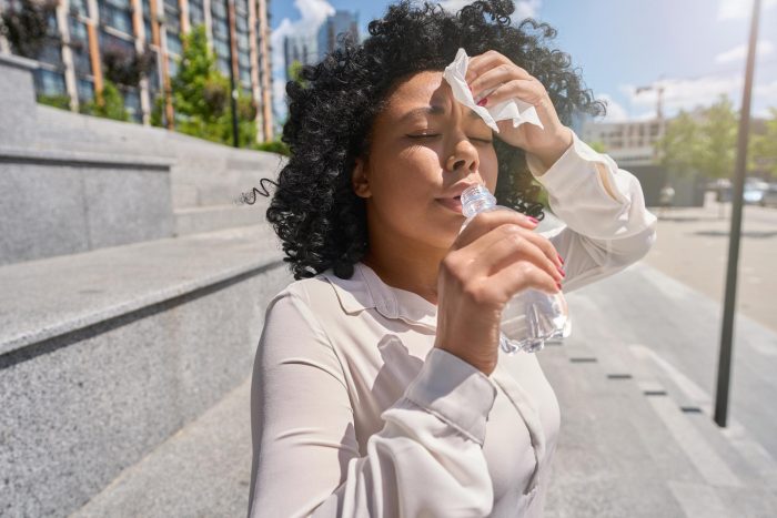 ¿Qué efecto tienen los golpes de calor en las personas?