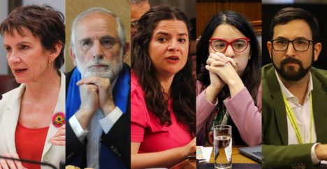 Tohá, Montes, Orellana, Martínez y Crispi: los sobrevivientes de los dardos de la derecha