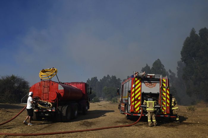 Incendio en San Esteban: Senapred declara alerta roja y ordena evacuación de Chacayes Alto