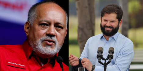 Diosdado Cabello dispara contra Boric: "Jamás has sido de izquierda"