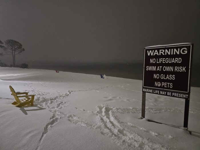 Histórica tormenta invernal rompe récords en Florida