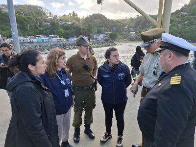 Confirman que cinco suboficiales del Ejército iban en embarcación que naufragó en Bahía Mansa