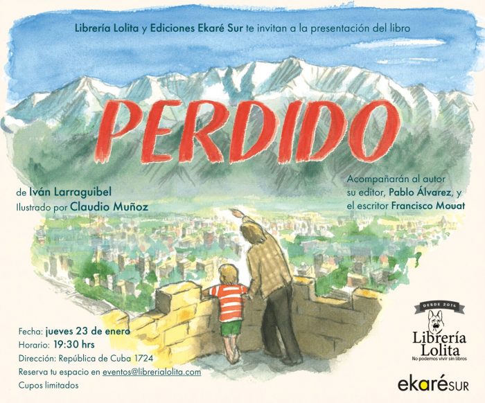 Presentación del libro álbum “Perdido” en Librería Lolita