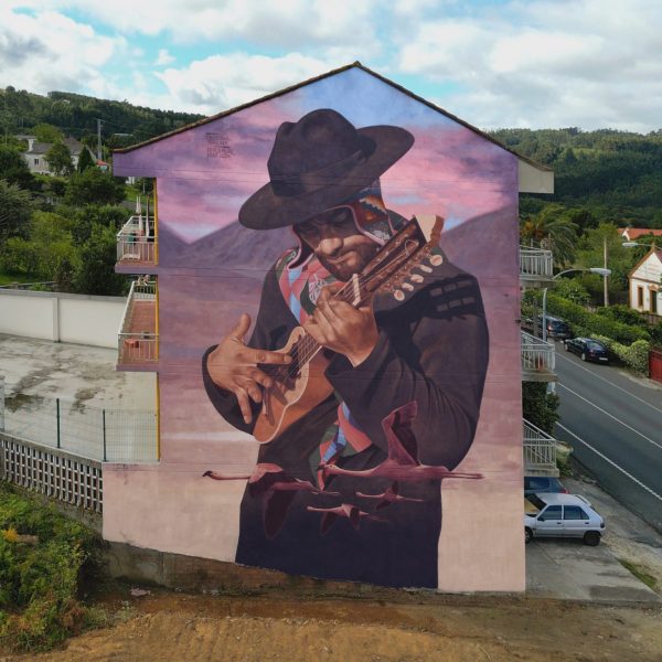 Artista chileno gana premio a "Mejor mural del año": ganadores previos habían inflado sus votos