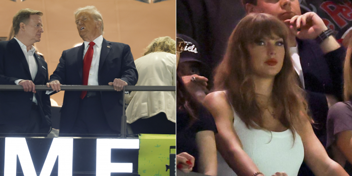 Trump asegura que fueron sus seguidores quienes abuchearon a Taylor Swift en el Super Bowl