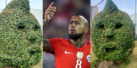 Monumento a Arturo Vidal es quemado al día siguiente de ser presentado en Talcahuano