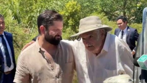 “La democracia se precisa para discrepar”: Las palabras de Pepe Mujica en visita de Boric a Uruguay