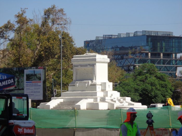 Se va definitivamente: aprueban reubicación del monumento al General Baquedano de Plaza Italia