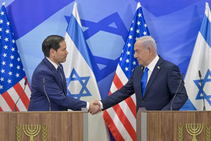 Marco Rubio se reune con Netanyahu en su primer viaje a Israel como secretario de Estado