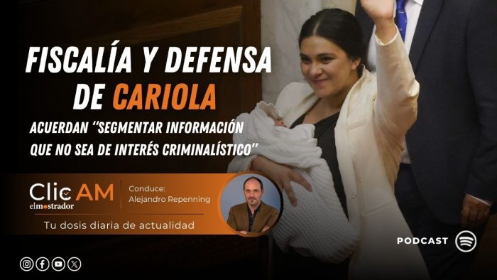 Fiscalía y defensa de Cariola acuerdan “segmentar información que no sea de interés criminalístico”