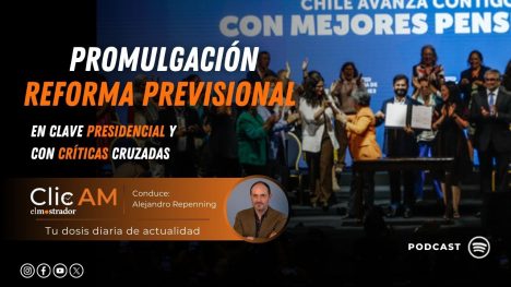 Promulgación de Reforma previsional en clave presidencial y con críticas cruzadas