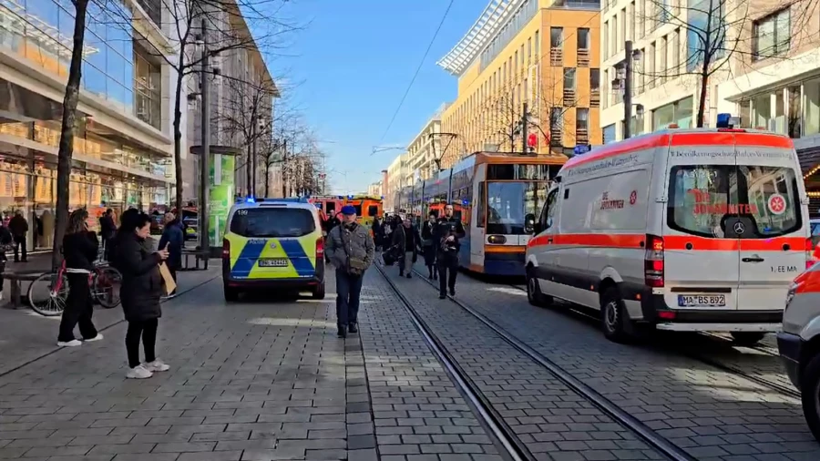 Alemania: Al menos dos muertos por posible atentado en Mannheim