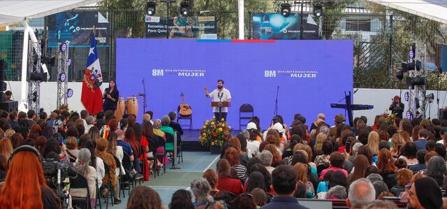 Listas electorales equilibradas entre hombres y mujeres: el anuncio del Presidente Boric en el 8M 