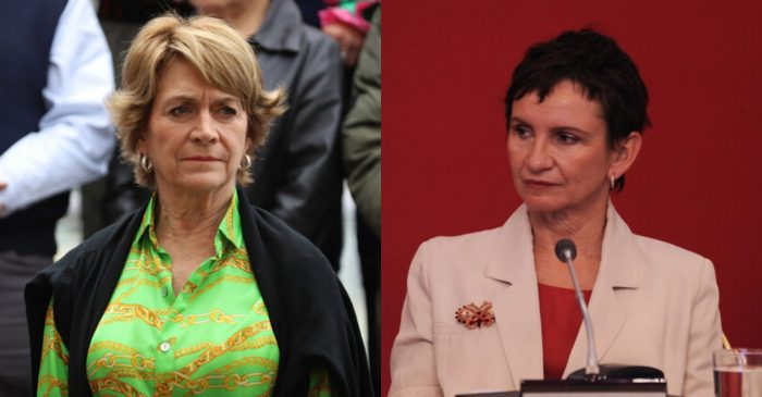 Evelyn y Carolina: peligrosamente nerviosas