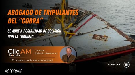 Abogado de tripulantes del “Cobra” se abre a posibilidad de colisión con la “Bruma”