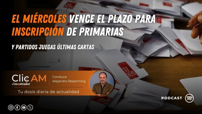 El miércoles vence el plazo para la inscripción de primarias y partidos juegas últimas cartas