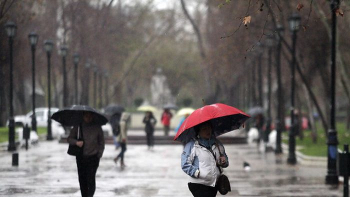 Lluvias en varias ciudades este miércoles por el paso final del sistema frontal