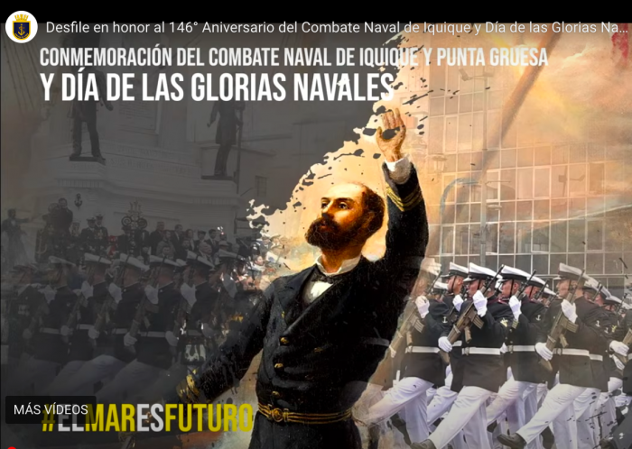 Siga en vivo la conmemoración del Día de las Glorias Navales