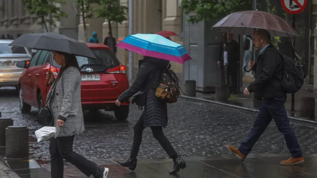 Cuándo volverá la lluvia a la Región Metropolitana esta semana
