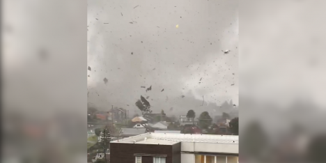 Tornado en Puerto Varas genera diversos daños y obliga a convocar un Cogrid comunal