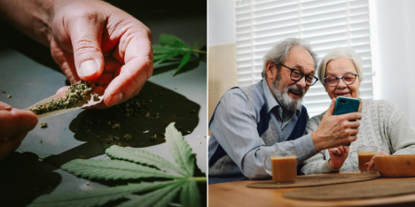Tendencia en consumo de cannabis y el "efecto protector" de redes sociales en personas mayores