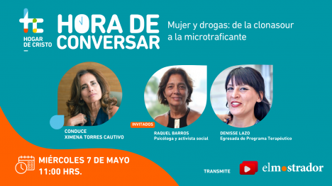 Hora de conversar: consumo de drogas en mujeres, otra desigualdad de género