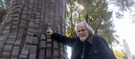 Parque Lo Varas de Renca inaugura escultura del Premio Nacional Federico Assler