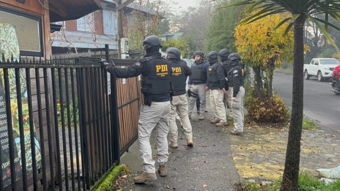 Operativos contra el Tren de Aragua en el sur de Chile dejan 50 detenidos en dos semanas