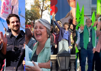 Las primeras actividades de campaña que marcaron la jornada de los candidatos a primarias