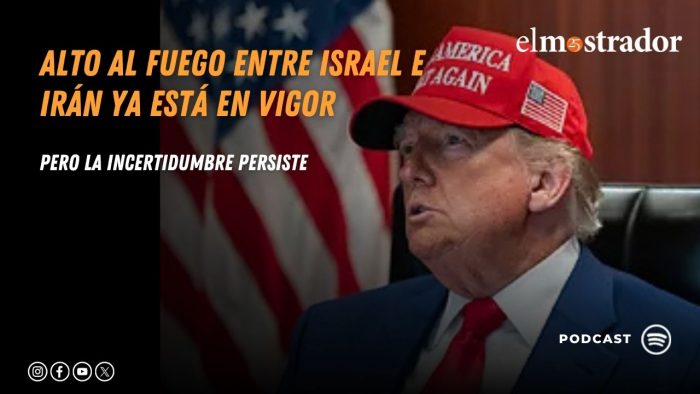 Trump anuncia que el alto al fuego entre Israel e Irán ya está en vigor, pero la incertidumbre persi