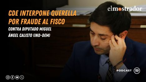 CDE interpone querella por fraude al Fisco contra diputado Miguel Ángel Calisto (Ind-Dem)