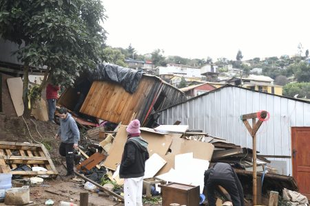 Senapred actualiza damnificados por sistema frontal: hay 269 afectados y 1.132 viviendas dañadas