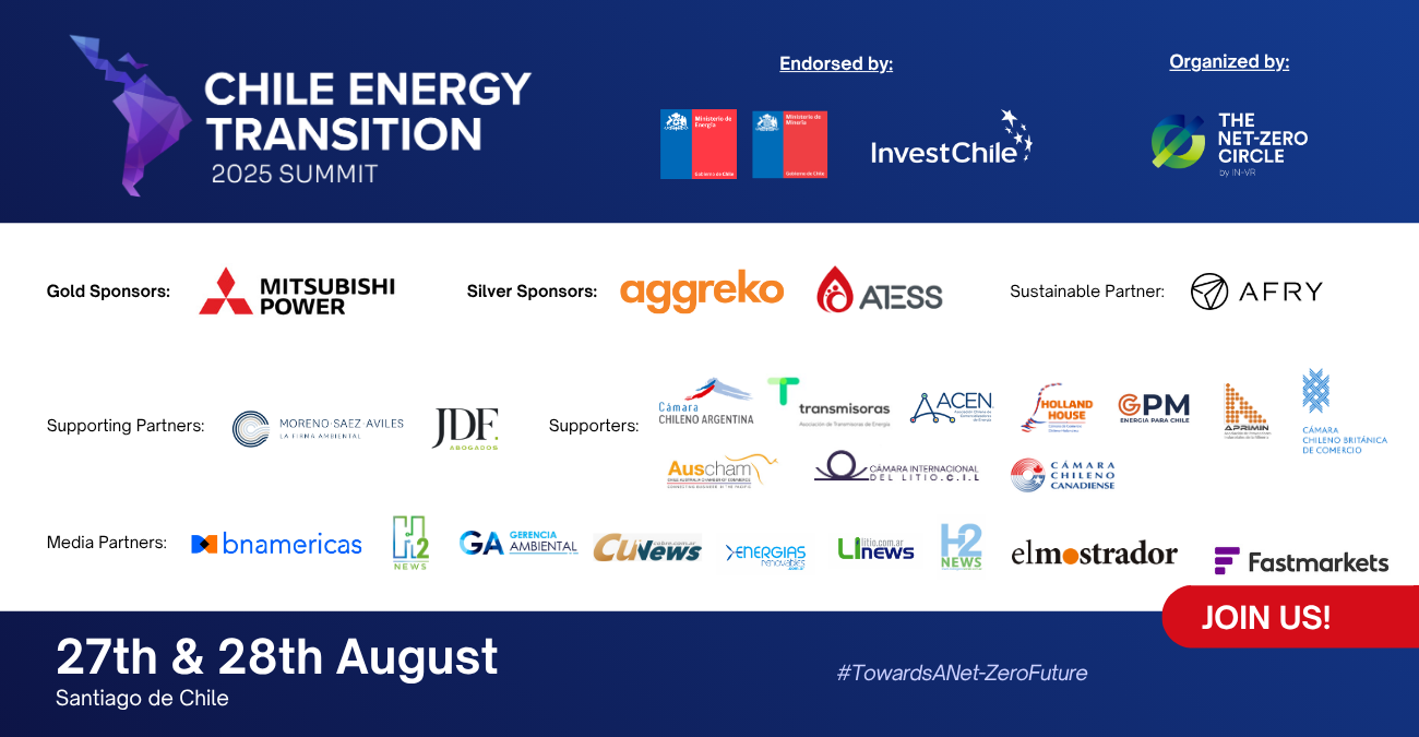 Chile Energy Transition Summit 2025 reunirá nuevamente a líderes del ...