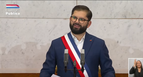 La mención del Presidente hacia su hija Violeta que le ganó aplausos del Congreso Pleno