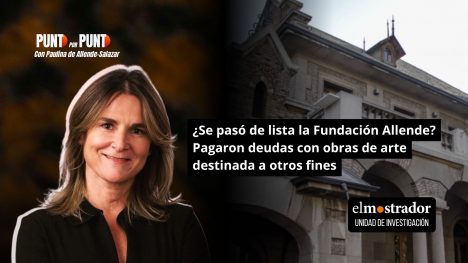 ¿Se pasó de lista la Fundación Allende? Pagaron deudas con obras de arte destinadas a otros fines