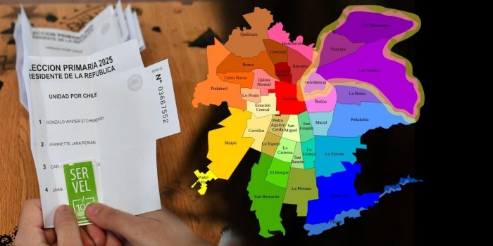 Tohá solo ganó en la comunas del sector oriente de Santiago