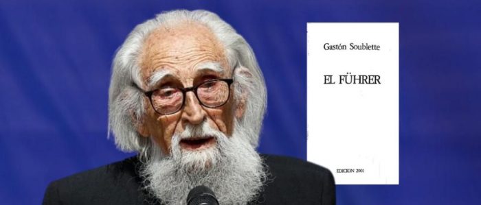 “El Führer”: el enigmático libro de Gastón Soublette que el filósofo asegura es “antinazi”