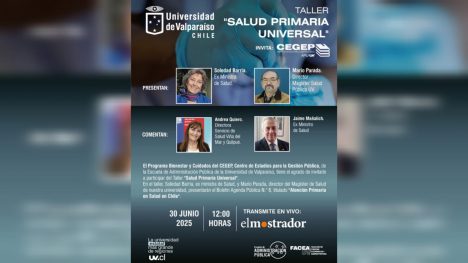 Salud primaria universal con dos exministros de salud: Soledad Barría y Jaime Mañalich