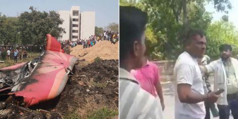 Hallan a un superviviente del accidente aéreo de Air India: se fue caminando tras estrellarse