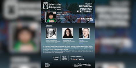 Reforma política electoral con Manuel Antonio Garretón, Julieta Suárez-Cao y Pepe Auth