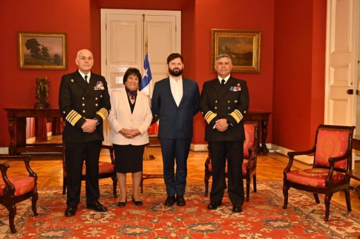 Presidente Boric designa a Fernando Cabrera Salazar como nuevo comandante en jefe de la Armada