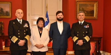 Presidente Boric designa a Fernando Cabrera Salazar como nuevo comandante en jefe de la Armada