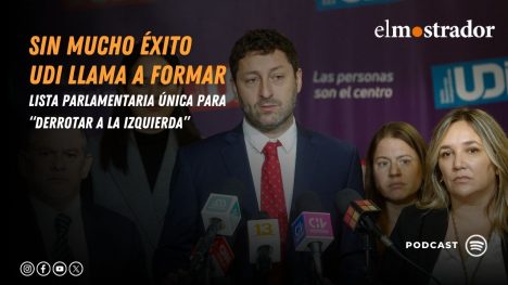 Sin mucho éxito UDI llama a formar lista parlamentaria única para “derrotar a la izquierda”