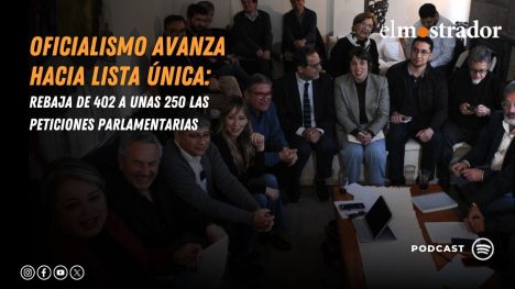 Oficialismo avanza hacia lista única: rebaja de 402 a unas 250 las peticiones parlamentarias