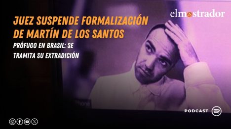 Juez suspende formalización de Martín de los Santos, prófugo en Brasil: se tramita su extradición
